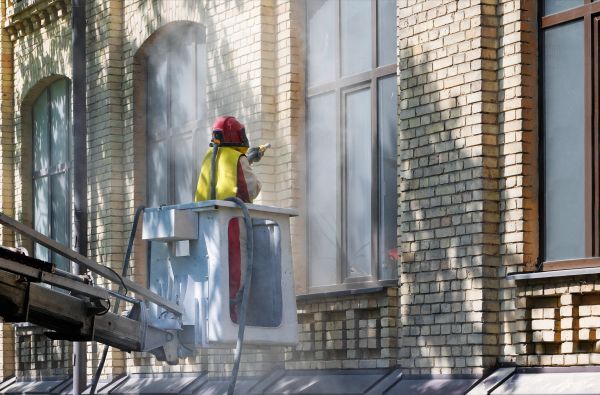 Brick Facade Cleaning in Nicholasville
