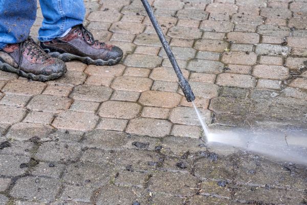 Stone Patio Cleaning